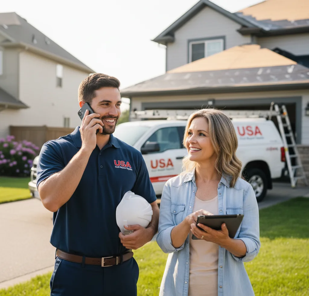 USA Roof Repair Experts customer support in Langhorne